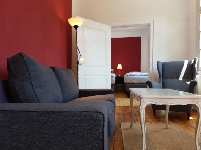 2 Bedrooms Standard Quadruple room with river view