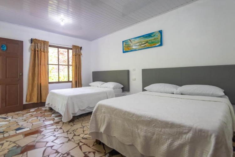 Standard Triple room with garden view