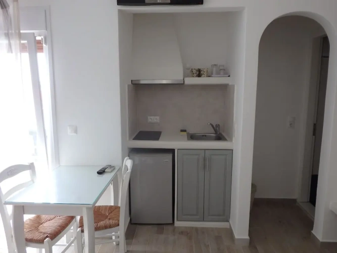 Studio with balcony