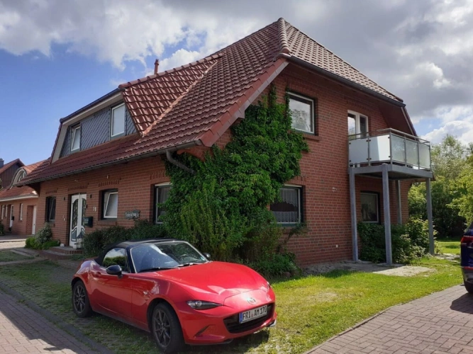 Cottage with balcony