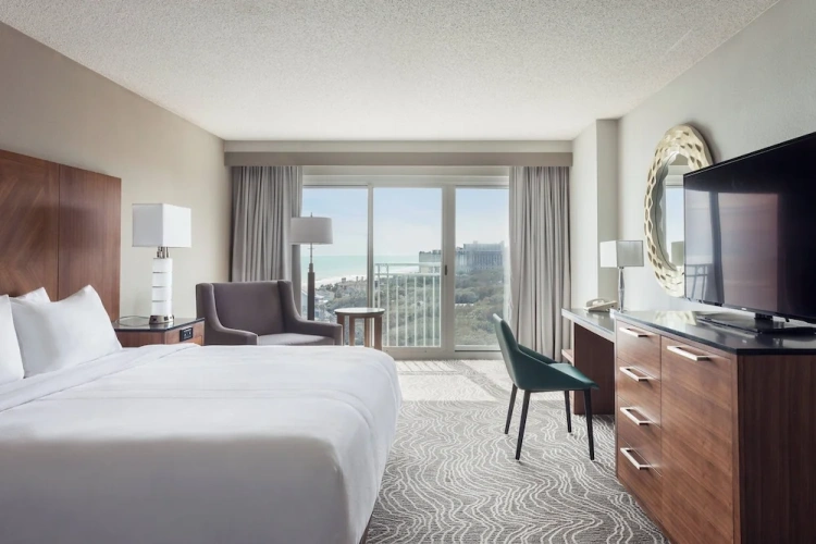 Standard Double room with balcony and with view