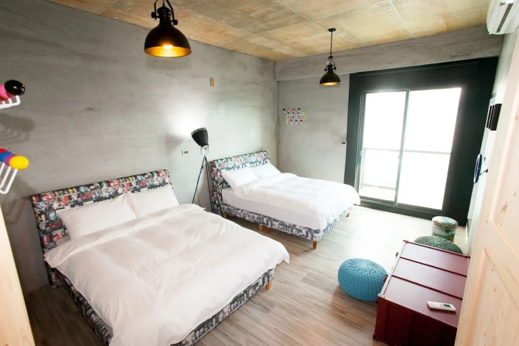 Standard Quadruple room with balcony