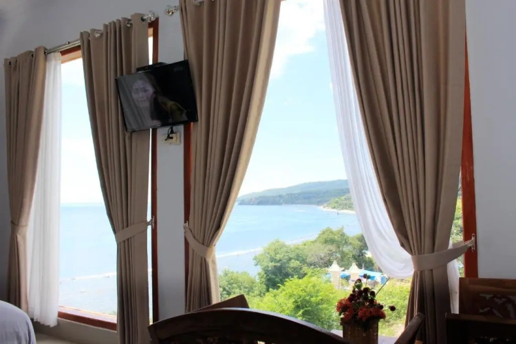 Deluxe Double room with balcony and with sea view