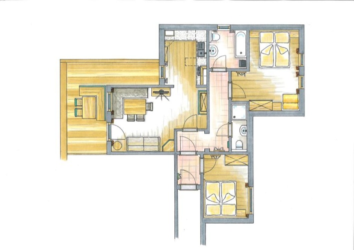 1 Bedroom Apartment with balcony