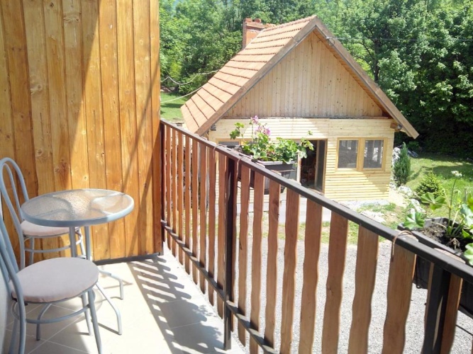 Standard Double room with balcony and with view