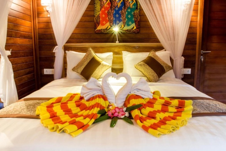 Standard Double room with balcony and with garden view