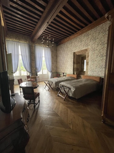 Standard Twin room with garden view