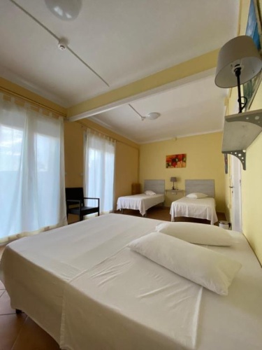 Standard Quadruple room with balcony