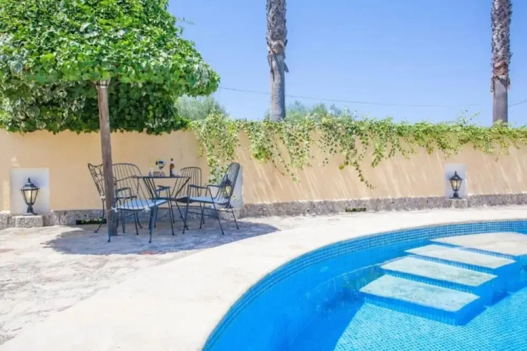 Villa in Pollensa With Private Pool & Views