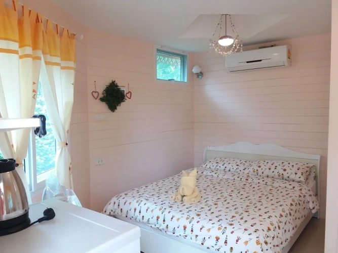 Cottage with balcony