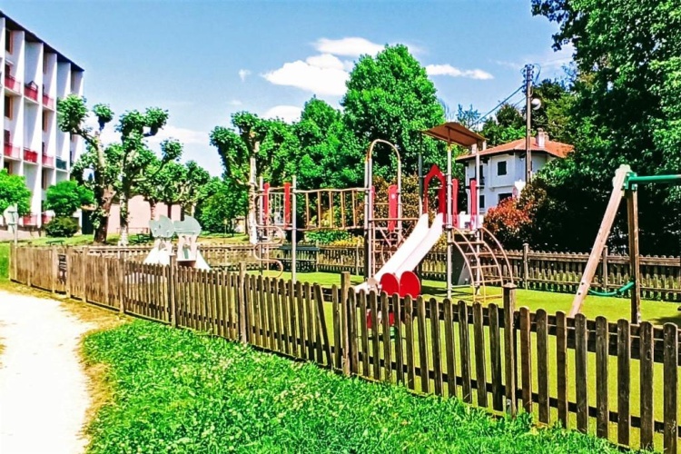 Outside