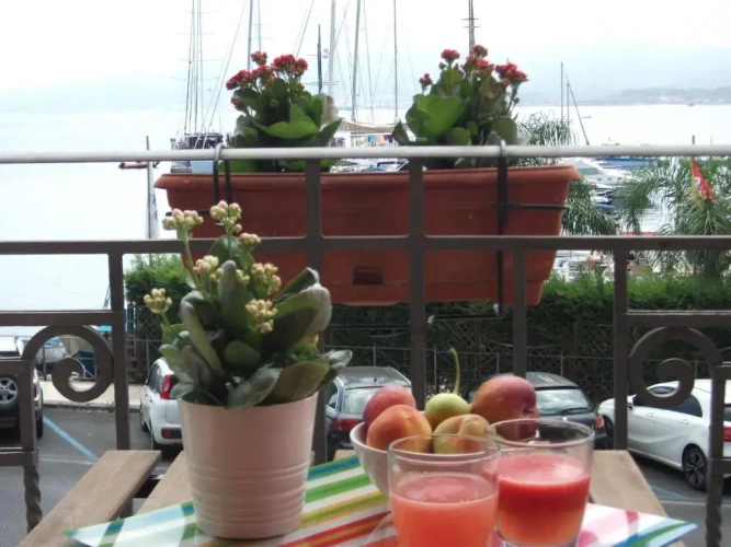 Standard Double room with balcony and with view