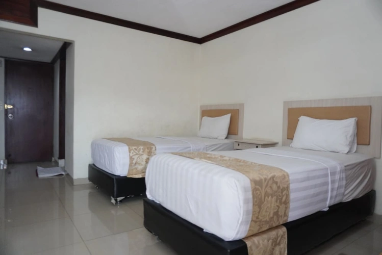 Superior Twin room with balcony and with lake view