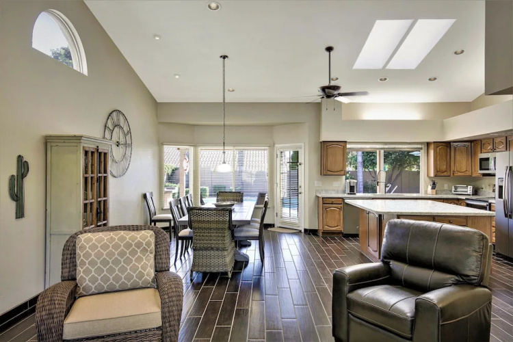 Spacious Getaway w/ Private Pool & Backyard Oasis home