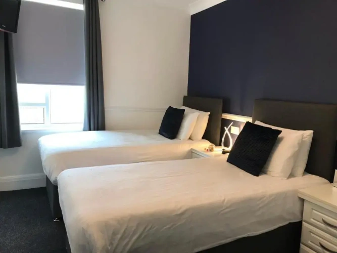 Standard Twin room with garden view