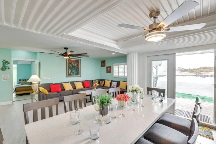 Cottage with balcony