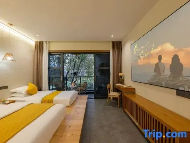 Standard Double Family room with balcony and with courtyard view