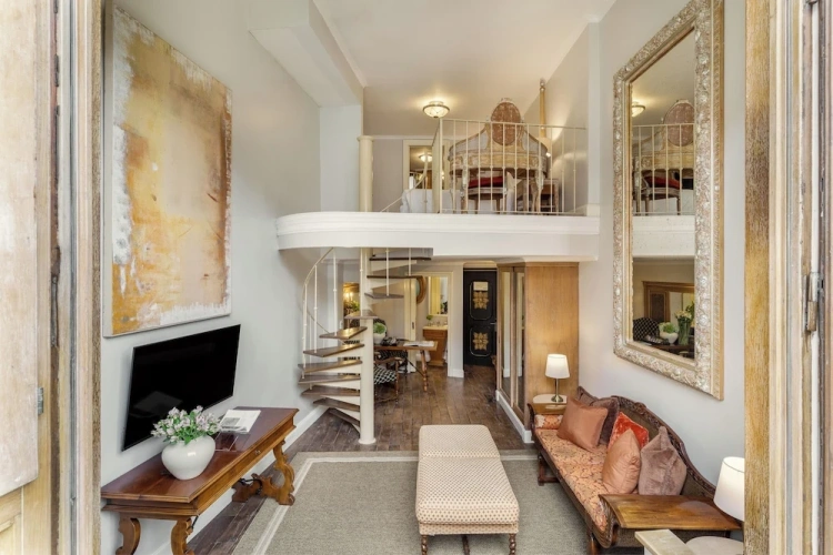 Deluxe Duplex Suite with balcony and with sea view