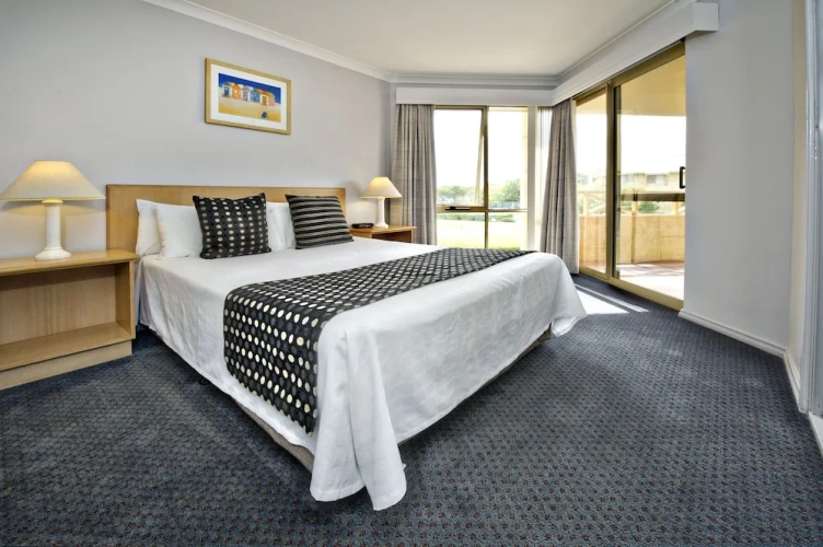 Standard room with balcony and beachfront