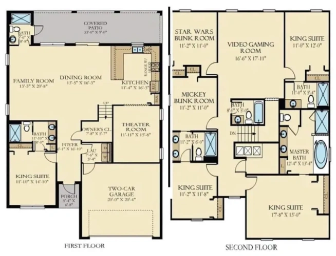 6 Bedrooms Comfort Cottage with view