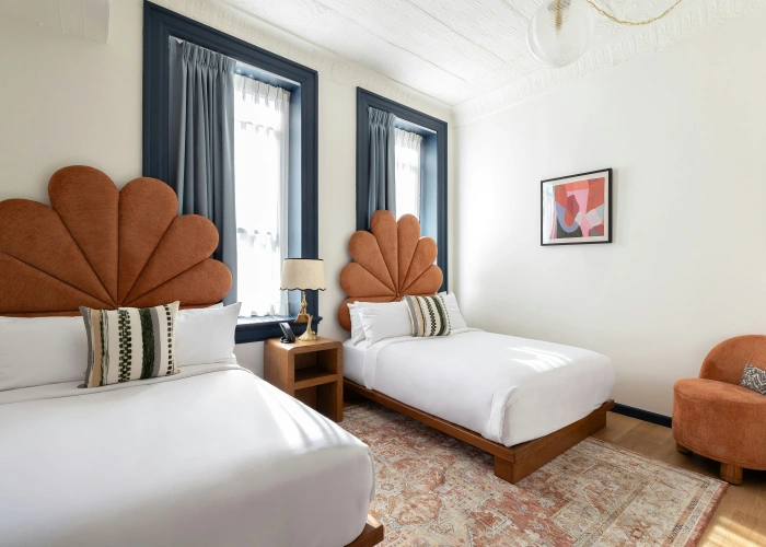 Guest rooms