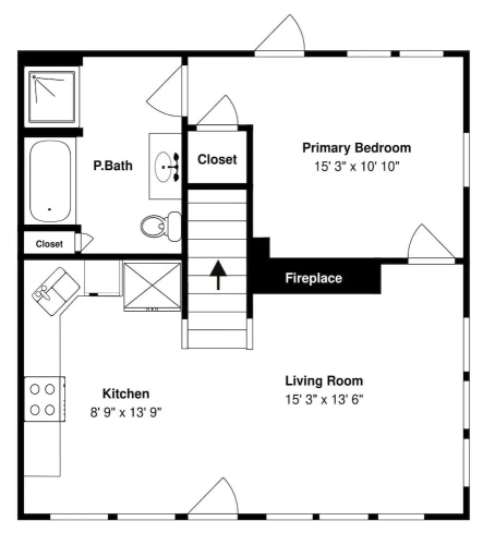 1 Bedroom Studio