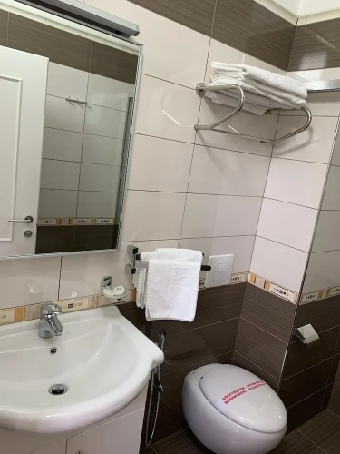 Standard Double room with balcony and with city view