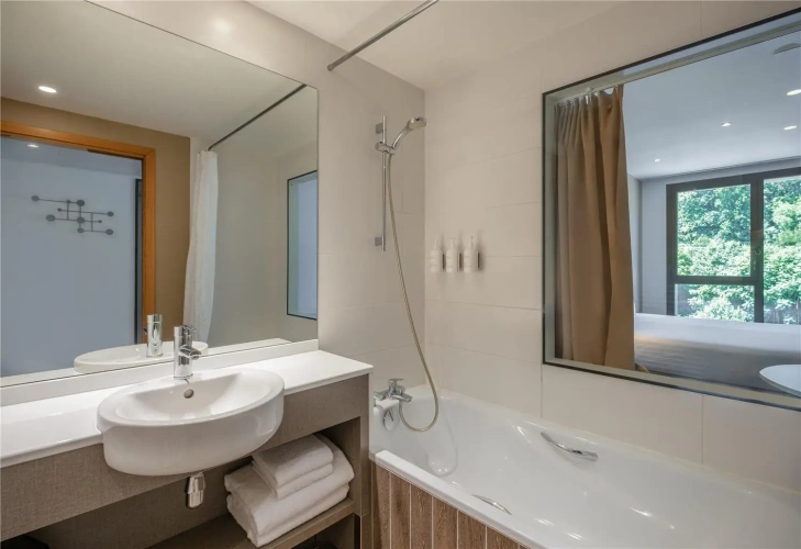 Standard Twin room with river view