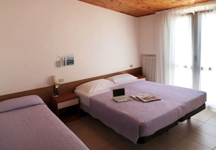 Standard Triple room with balcony and with land view