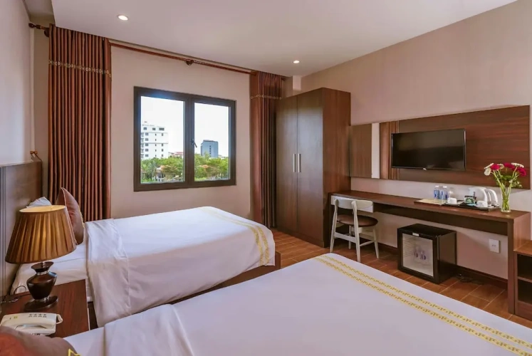Deluxe Twin room with balcony