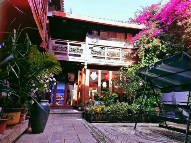 Outside