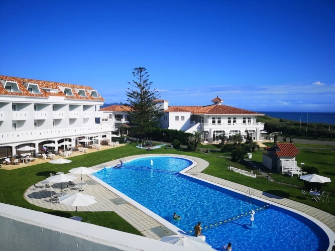 Standard Twin room with ocean view