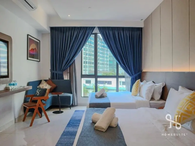 Quadruple Studio with city view