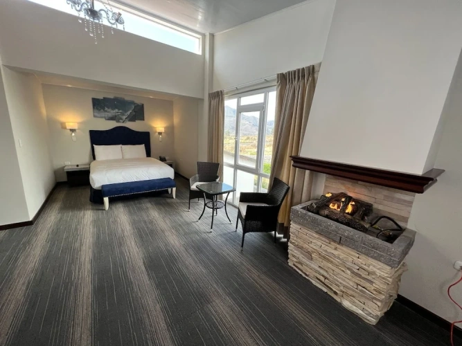 Family Suite with balcony and with mountain view