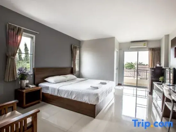 Standard Double room with balcony and with view