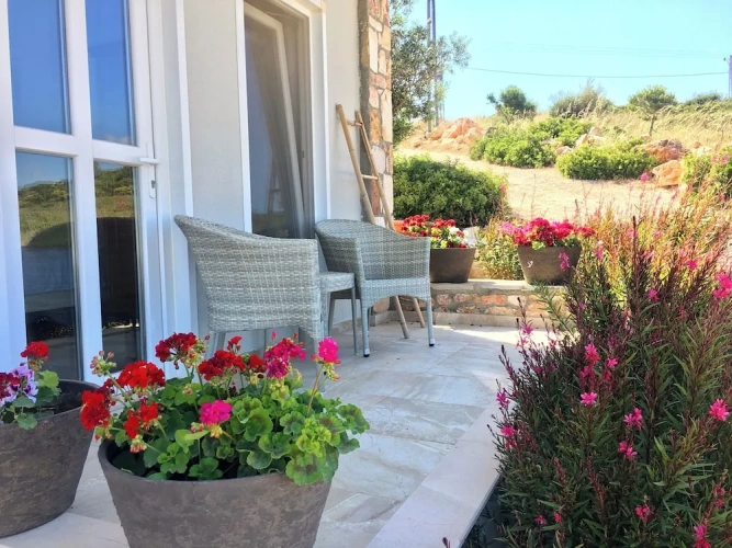 Deluxe Double room with balcony and with garden view