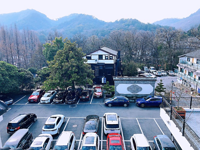 Outside