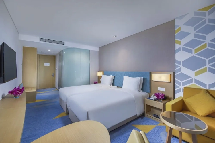 Standard Twin room with city view