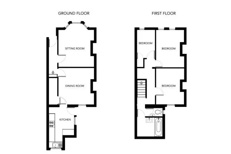 3 Bedrooms Double Cottage