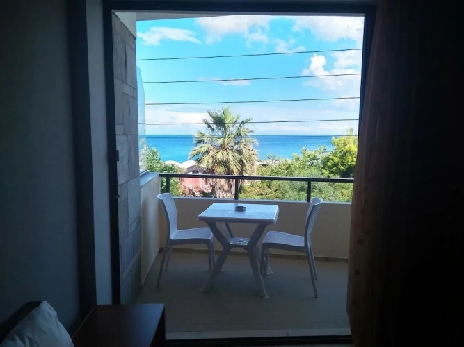 Standard Double room with balcony and with sea view