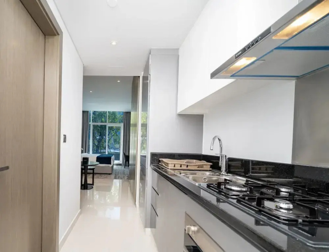 Elegant Studio Living in Privé