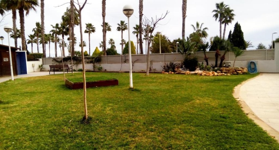 Outside