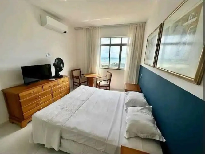 Espaço amplo com Vista Mar