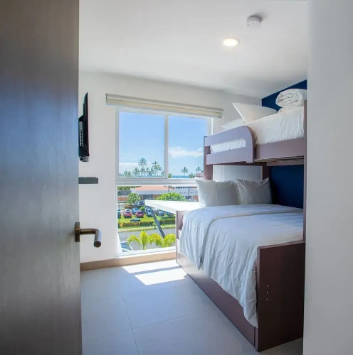 Apartment with balcony and with ocean view