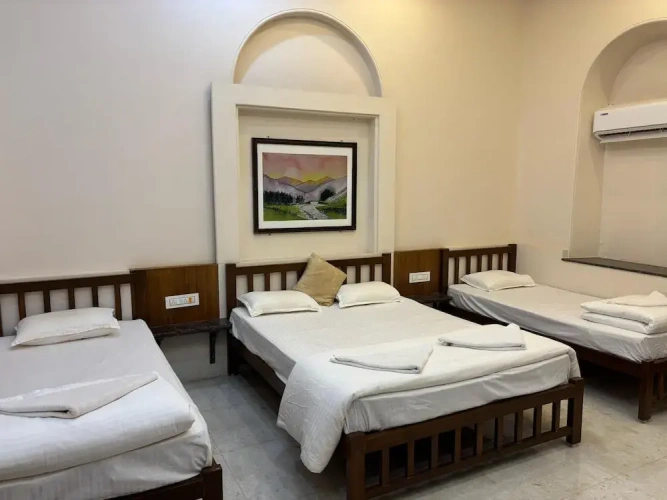 Luxury Double room with balcony and with land view