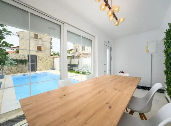 Villa in Porec With Private Pool and Beach