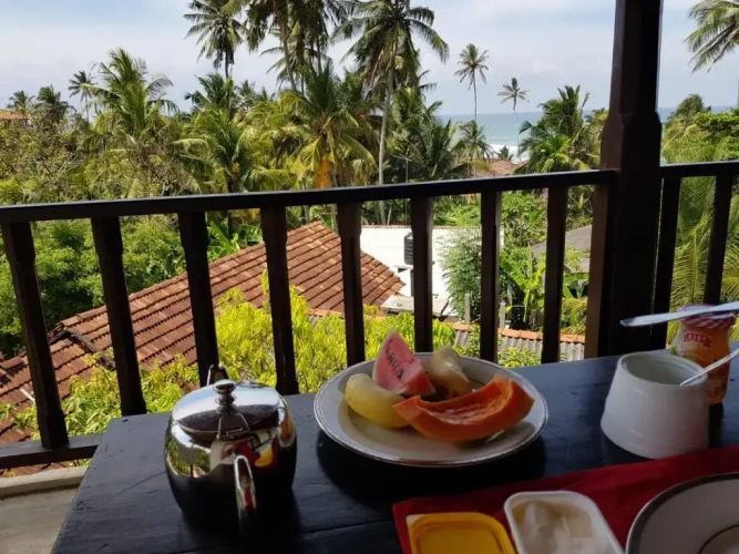 Deluxe Double room with balcony and with sea view