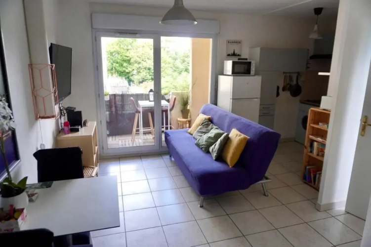Studio dans résidence avec piscine