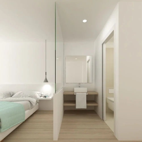 Standard Double room with partial sea view