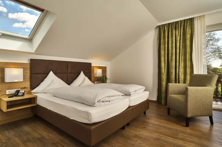 Standard Double room with balcony and with view